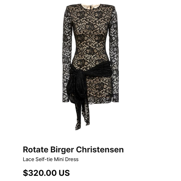 Rotate Dresses & Skirts - Rotate Birger Christiensen Ida Lace dress size 34. NWT - never worn.
